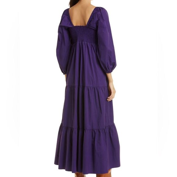 Xirena Imogen Cutout Tiered Cotton Dress - Picture 5 of 9